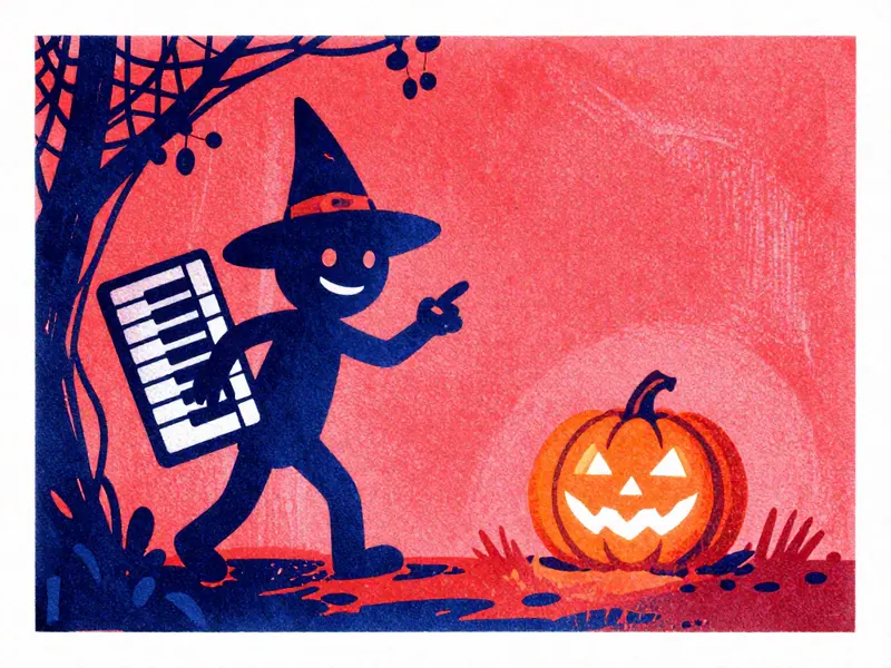Halloween Piano Tiles cover art