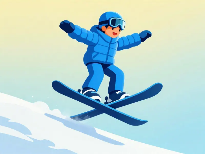 Skiing Fred cover art