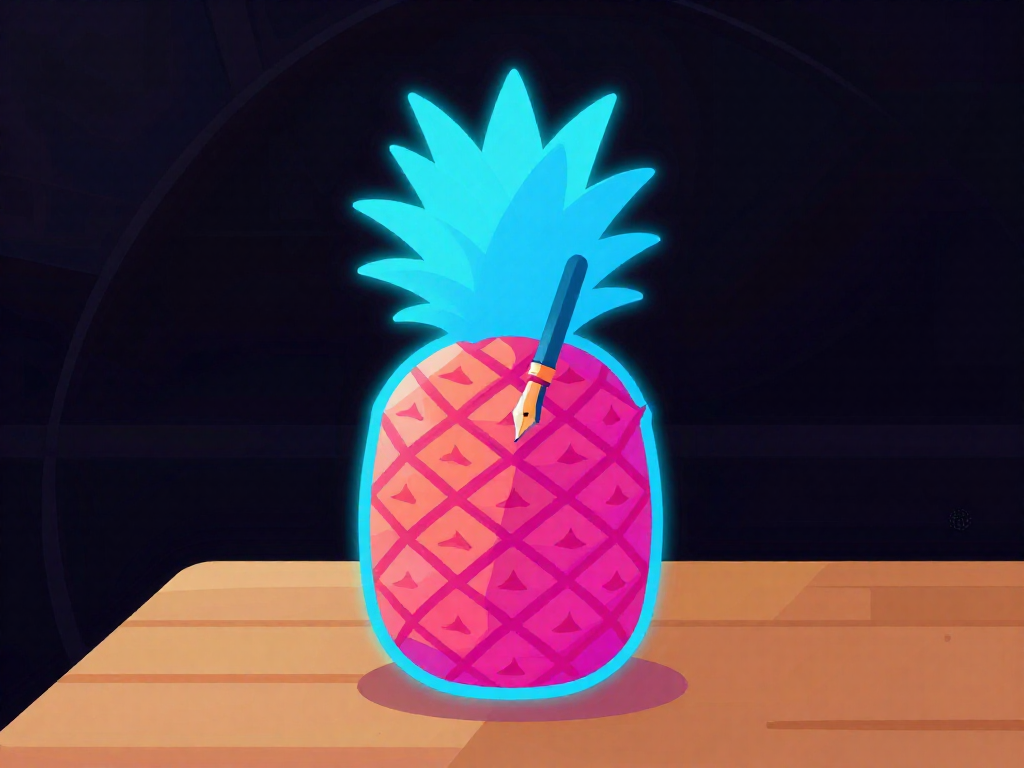 Pineapple Pen - Arcade cover art