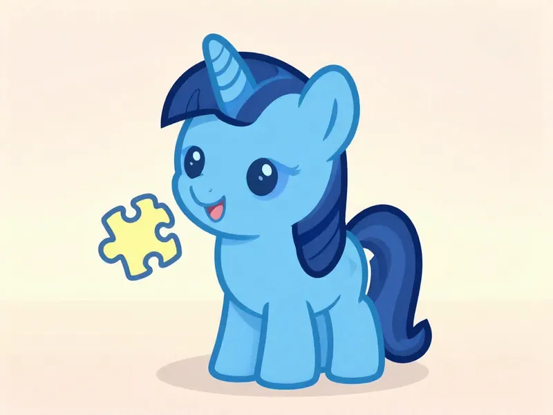 My Little Pony Jigsaw Puzzle cover art