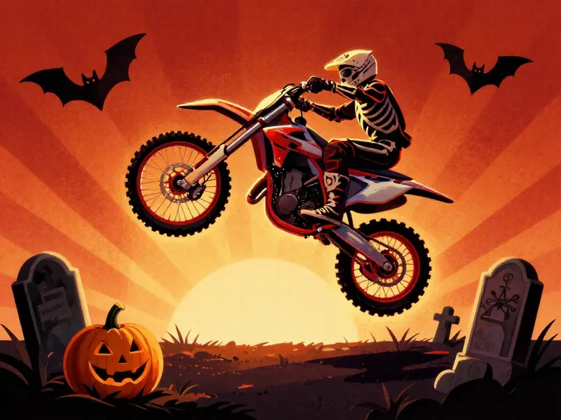 Moto X3M Halloween cover art