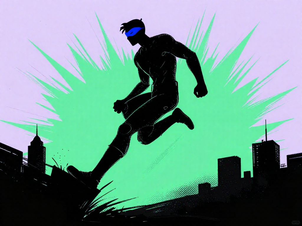 Blue Ranger High Jump cover art
