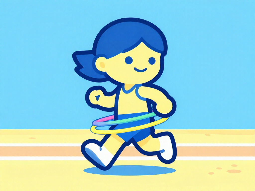 Hula Hoops Rush - Fun & Run 3D Game cover art