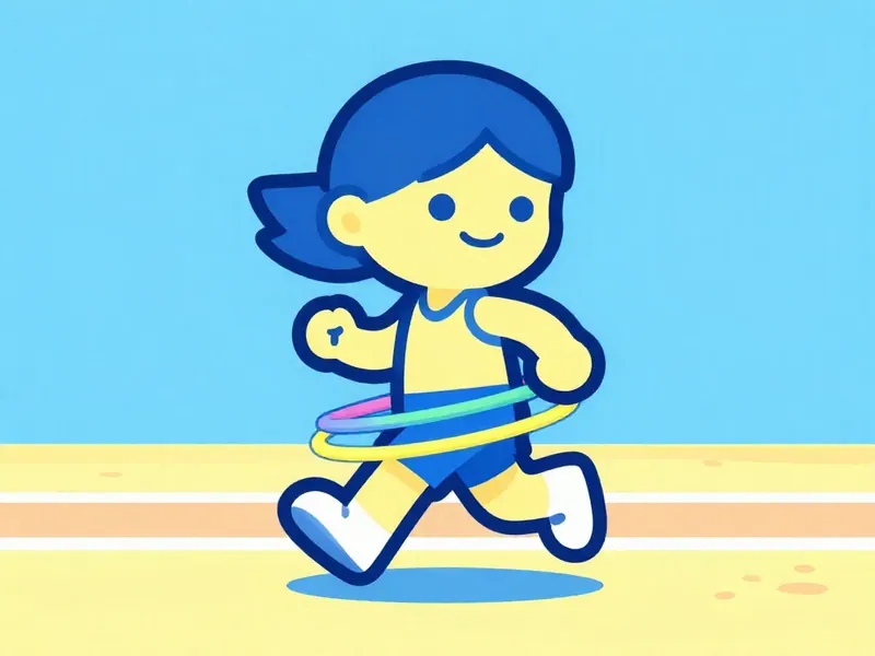 Hula Hoops Rush - Fun & Run 3D Game cover art