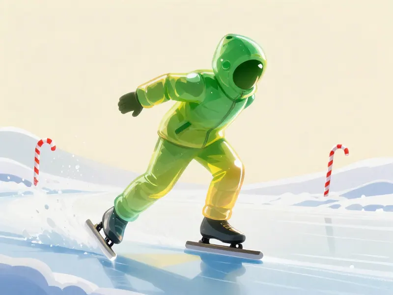 Fun Race On Ice 3D cover art