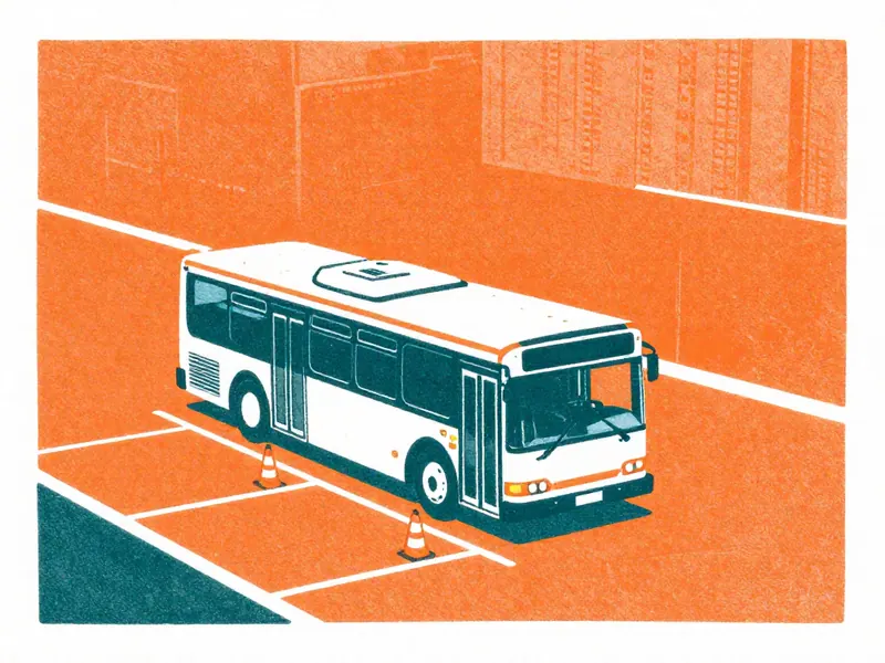 Bus Parking City 3D cover art