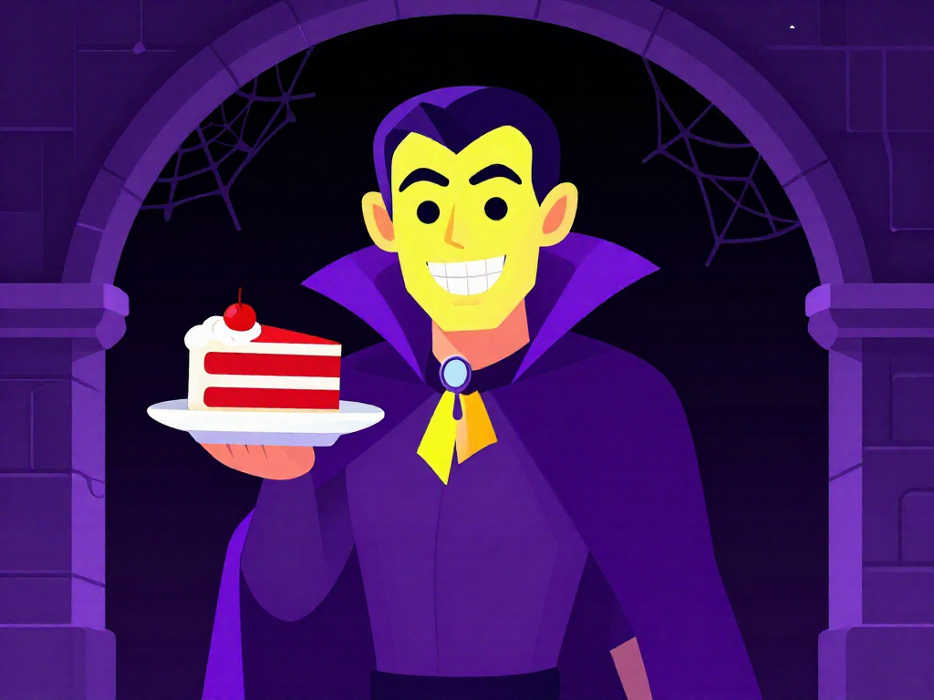 Dracula On Milk Red Cake cover art