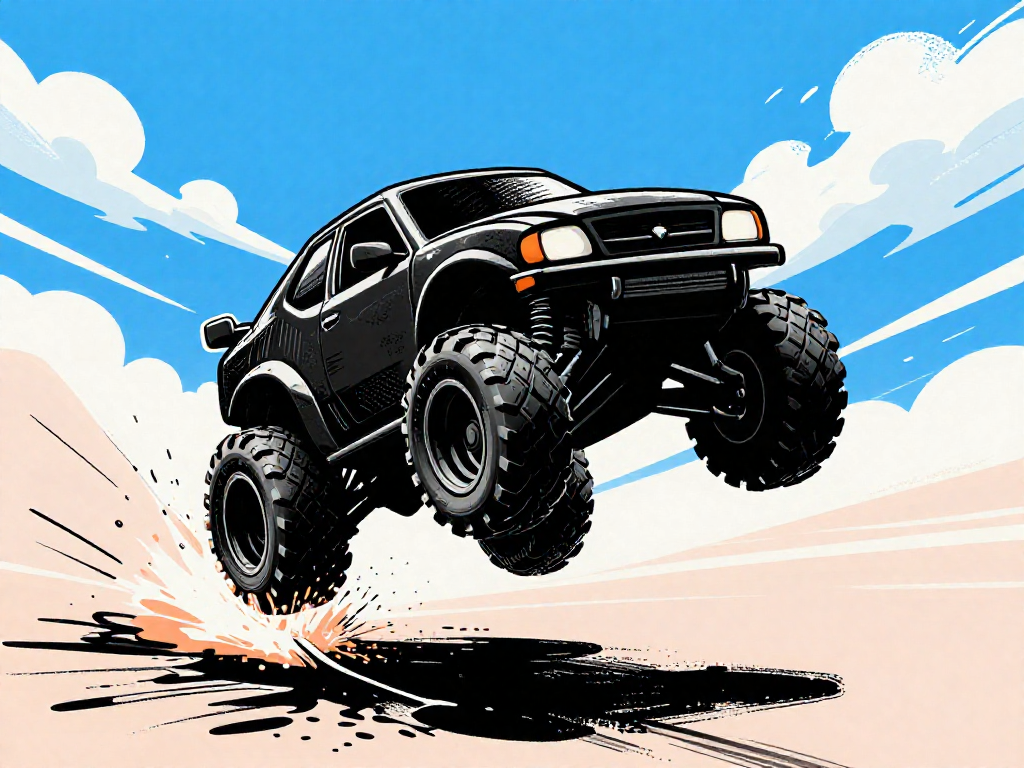 Impossibles Car stunt cover art