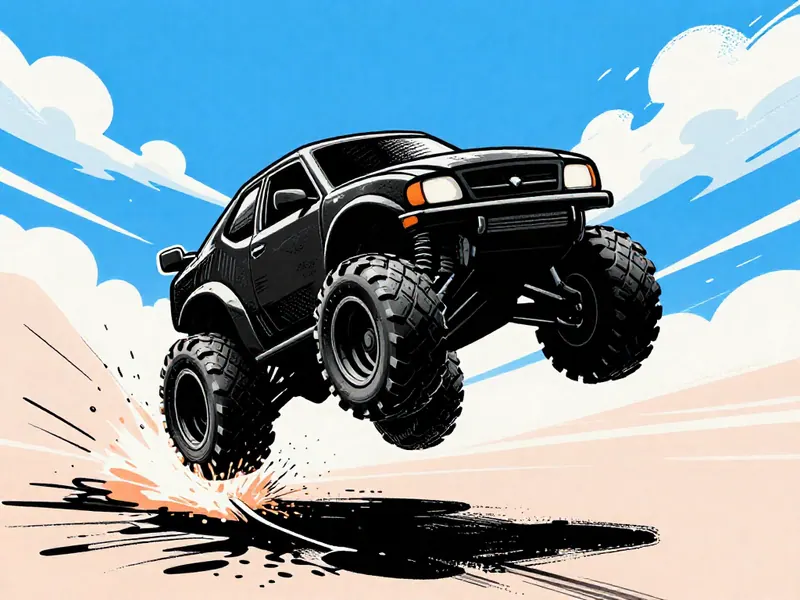 Impossibles Car stunt cover art