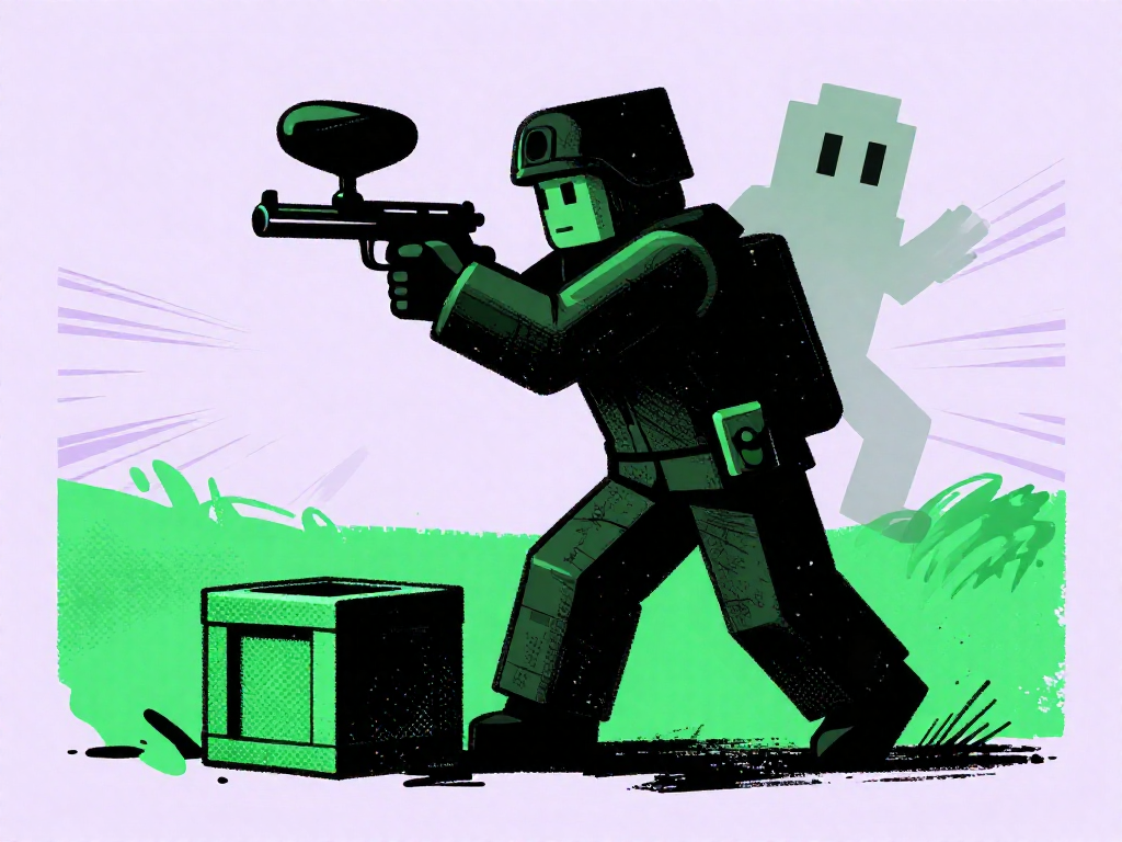 Blocky Gun Paintball 2022 cover art