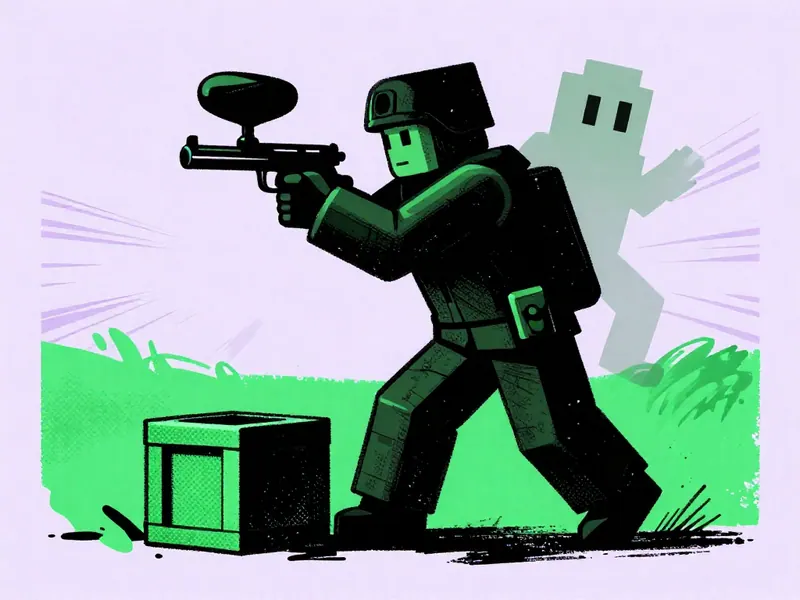 Blocky Gun Paintball 2022 cover art