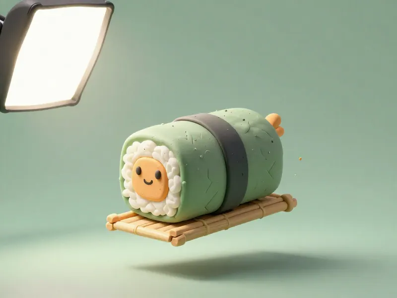 Sushi Roll 3D Cool cover art