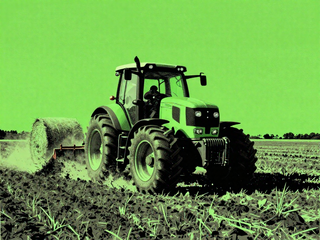 Truck simulator farming game cover art