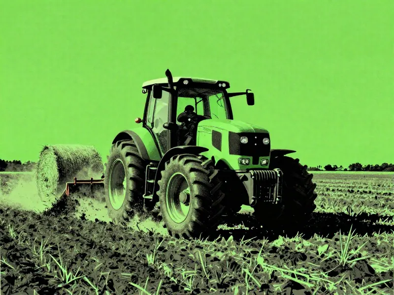 Truck simulator farming game cover art