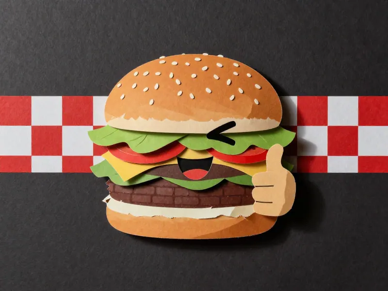 Funny Burger Shop cover art
