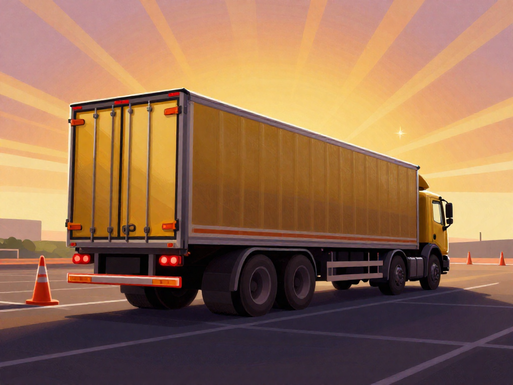 Truck Town Parking Cars 2022 cover art
