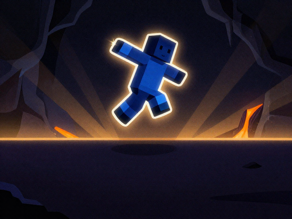 Parkour in the cave 3D cover art