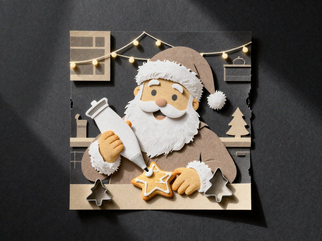 Baking with Santa cover art