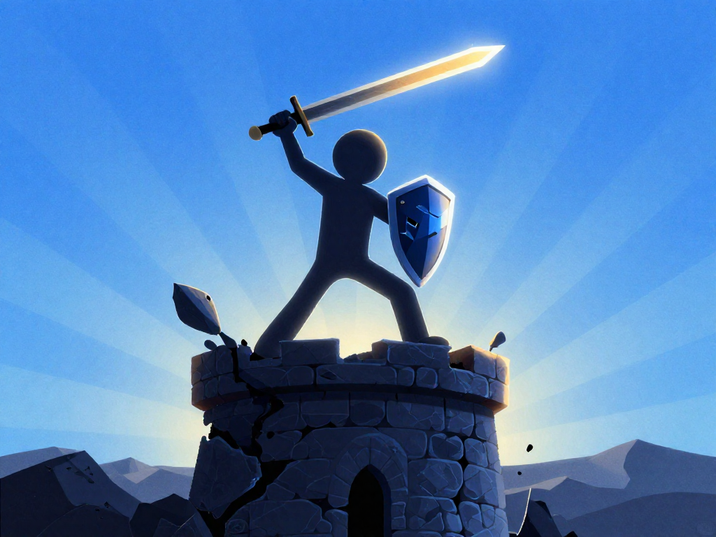 Stick Hero Mighty Tower Wars cover art